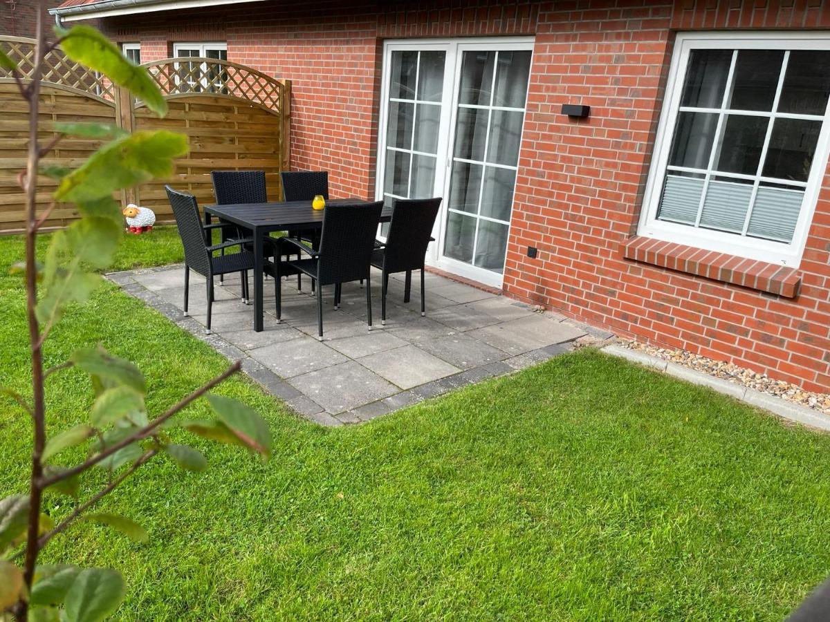 Fewo Friesenbude Nessmersiel, Garten, Wallbox, Bettwaesche Inclusive, Luaran gambar